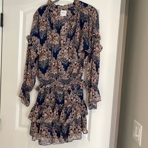 Misa Los Angeles long sleeve mini dress